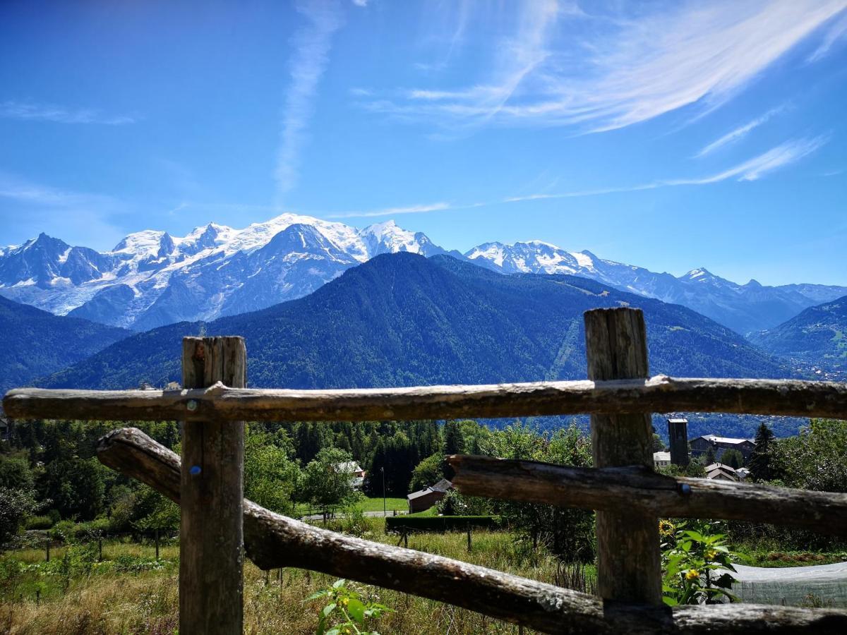 شقة Duo Des Alpages Vue Exceptionnelle Sur Le Mont Blc سا جيرفي لي با المظهر الخارجي الصورة